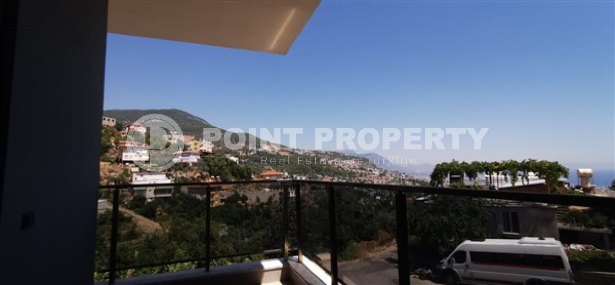 Furnished duplex 2+1 with separate kitchen, 120m², with stunning views in Alanya Tepe area-id-1994-photo-18
