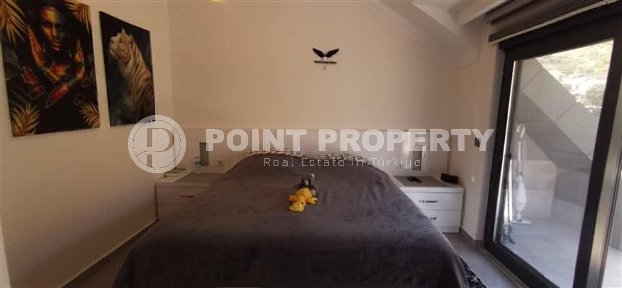 Furnished duplex 2+1 with separate kitchen, 120m², with stunning views in Alanya Tepe area-id-1994-photo-23