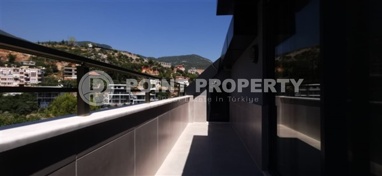 Furnished duplex 2+1 with separate kitchen, 120m², with stunning views in Alanya Tepe area-id-1994-photo-25