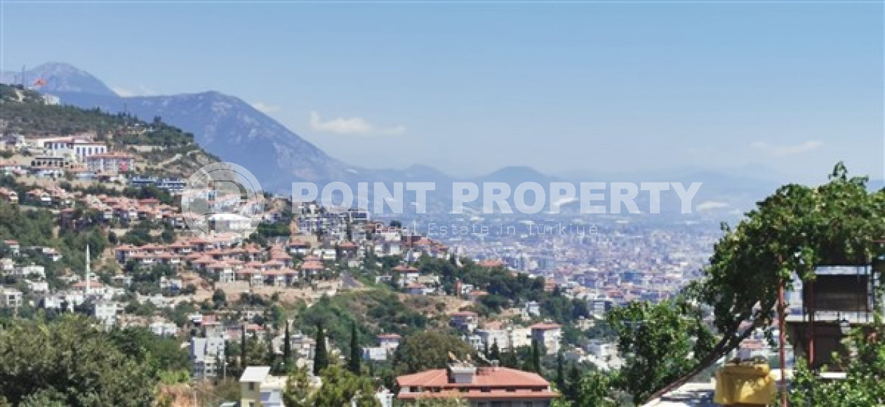 Furnished duplex 2+1 with separate kitchen, 120m², with stunning views in Alanya Tepe area-id-1994-photo-29