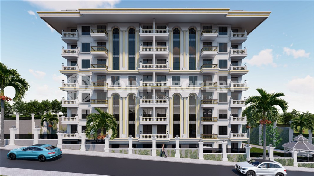 Стильный комплекс в Авсалларе по самым выгодным ценам с красивыми видовыми характеристиками. 43-86 кв.м.-id-1145-фото-4