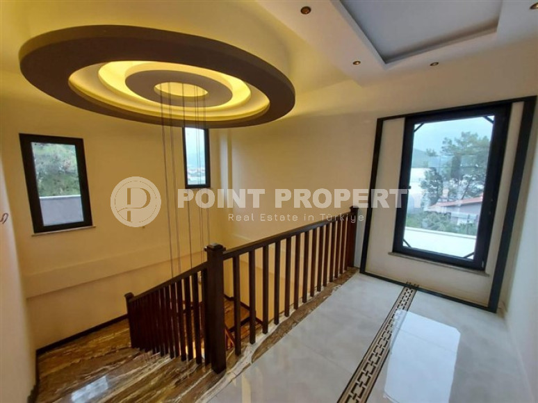 Private three-storey villa 6+2, 400m², with a private pool in Alanya Oba.-id-2004-photo-19