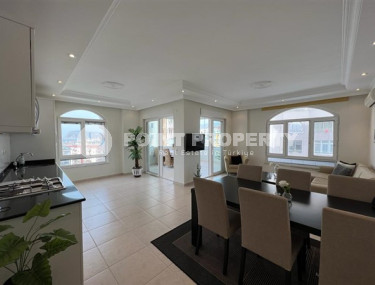 Трехкомнатная квартира, 120м², в уютной резиденции с бассейном в 300м от моря в районе Алании Тосмур-id-2007-фото-5