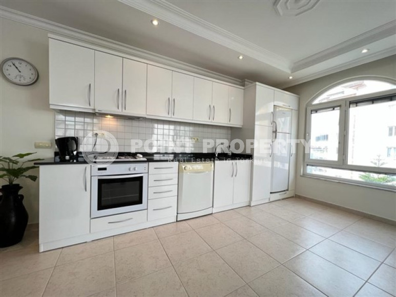 Трехкомнатная квартира, 120м², в уютной резиденции с бассейном в 300м от моря в районе Алании Тосмур-id-2007-фото-8