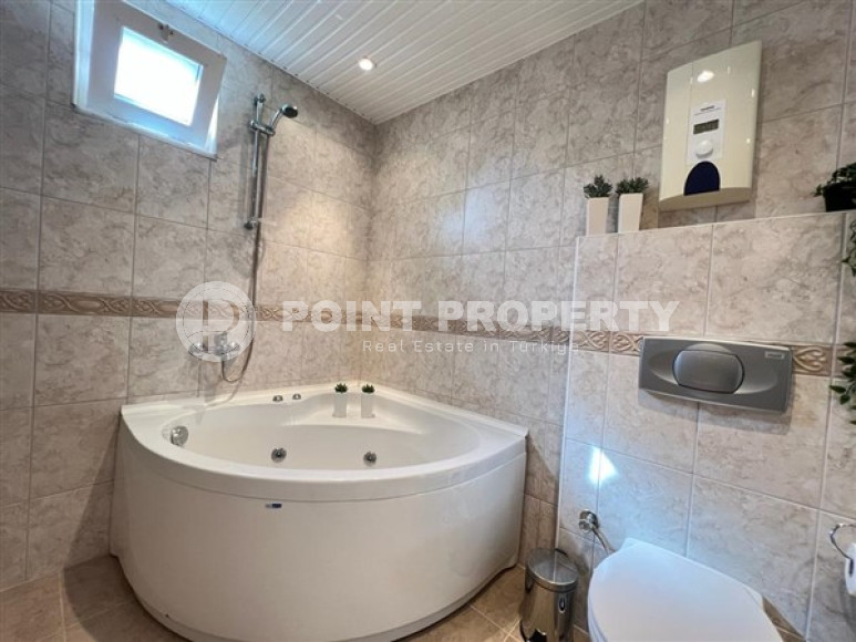 Трехкомнатная квартира, 120м², в уютной резиденции с бассейном в 300м от моря в районе Алании Тосмур-id-2007-фото-15