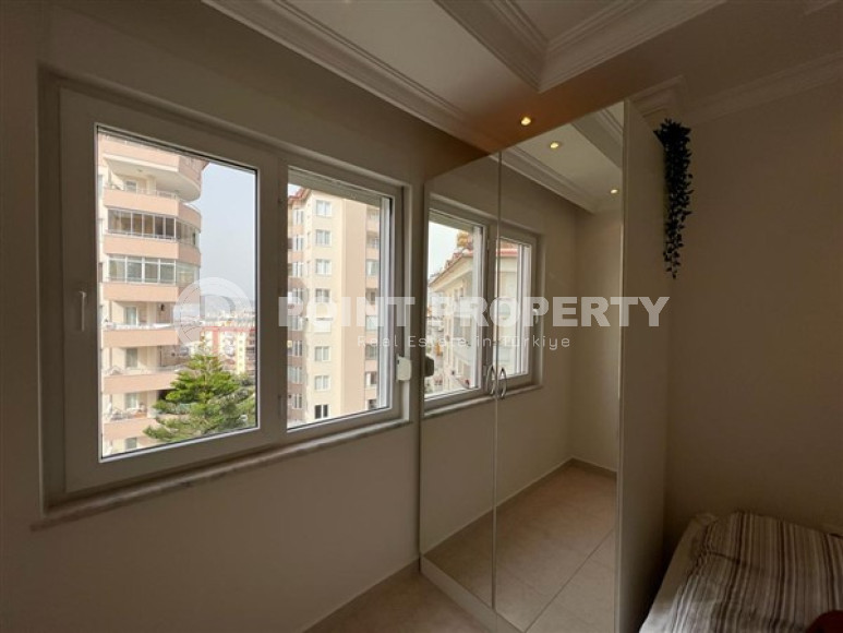 Трехкомнатная квартира, 120м², в уютной резиденции с бассейном в 300м от моря в районе Алании Тосмур-id-2007-фото-19