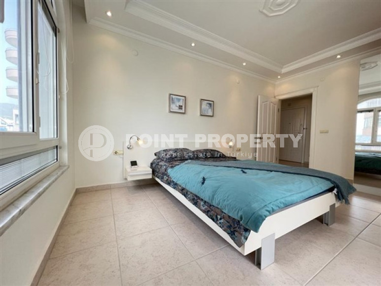 Трехкомнатная квартира, 120м², в уютной резиденции с бассейном в 300м от моря в районе Алании Тосмур-id-2007-фото-21