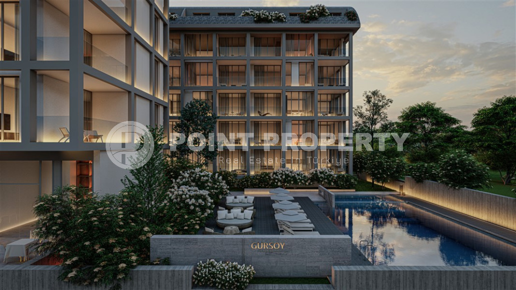 Инвестиционный проект в трёх минутах от моря в районе Каргыджак. Апартаменты от 54 до 145 м2.-id-1147-фото-2