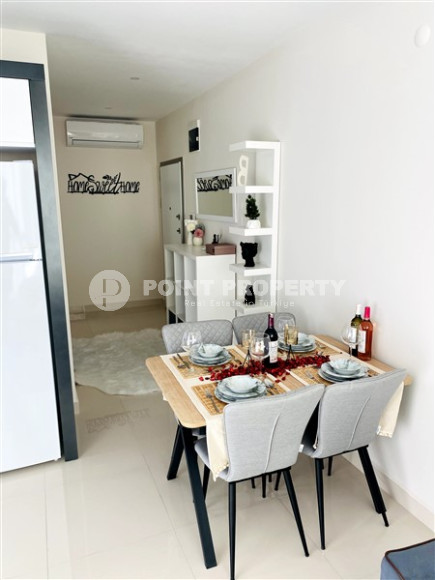 Стильная квартира 1+1, 50м², в новом комплексе премиум класса с собственным пляжем в Каргыджаке, Алания-id-2010-фото-8