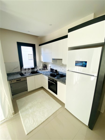 Стильная квартира 1+1, 50м², в новом комплексе премиум класса с собственным пляжем в Каргыджаке, Алания-id-2010-фото-12