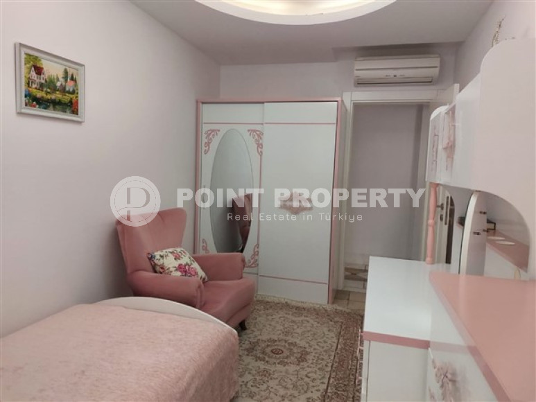 Alanya center: furnished apartment 2+1, 100m², in a cozy complex near Damlatas beach-id-2012-photo-11