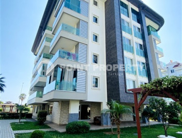 Просторная двухкомнатная квартира, 60м², в уютном комплексе в Кестеле, Алания, в 50м от моря-id-2014-фото-1