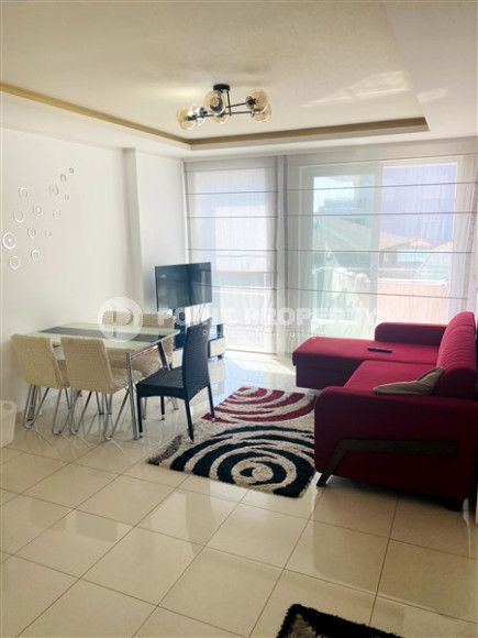 Просторная двухкомнатная квартира, 60м², в уютном комплексе в Кестеле, Алания, в 50м от моря-id-2014-фото-4