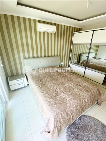 Просторная двухкомнатная квартира, 60м², в уютном комплексе в Кестеле, Алания, в 50м от моря-id-2014-фото-7