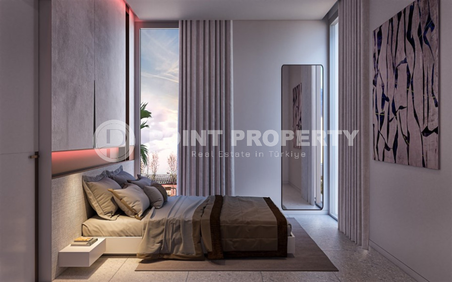 Инвестиционный проект в трёх минутах от моря в районе Каргыджак. Апартаменты от 54 до 145 м2.-id-1147-фото-15