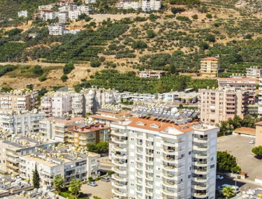 Видовая трехкомнатная квартира, 110м², с мебелью и бытовой техникой у пляжа Клеопатры, Алания-id-2015-фото-3