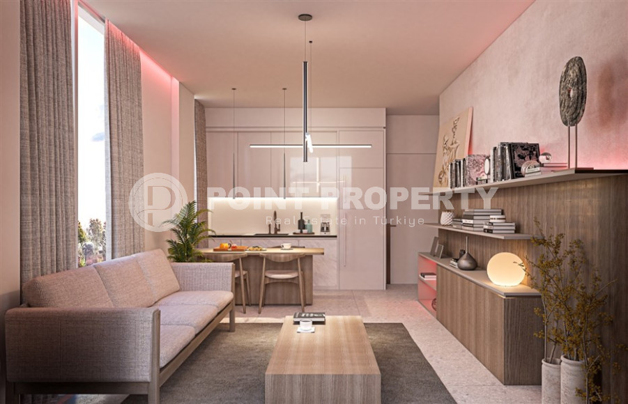 Инвестиционный проект в трёх минутах от моря в районе Каргыджак. Апартаменты от 54 до 145 м2.-id-1147-фото-17