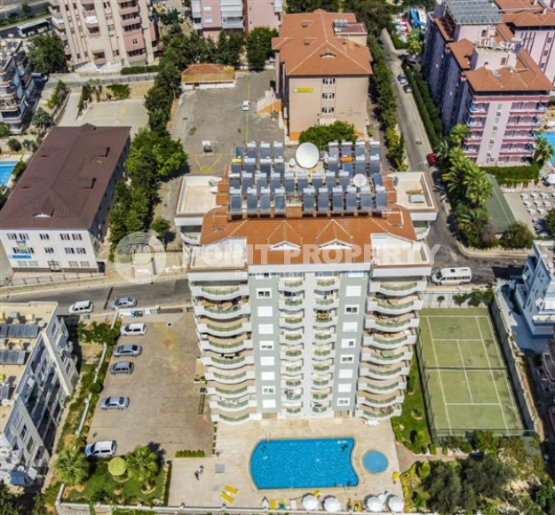View three-room apartment, 110 m², with furniture and household appliances near Cleopatra Beach, Alanya-id-2015-photo-23