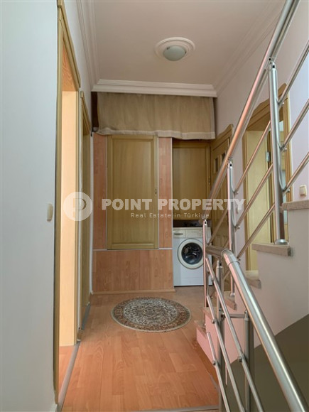 Меблированная вилла 3+2, 300м² в таунхаусе в районе Алании Демирташ, в 400м от моря-id-2016-фото-13