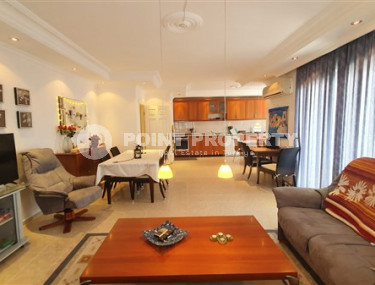 Квартира с двумя спальнями, 110м², с видом на море и горы на центральной улице в районе Алании Тосмур-id-2019-фото-2