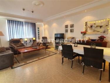 Квартира с двумя спальнями, 110м², с видом на море и горы на центральной улице в районе Алании Тосмур-id-2019-фото-4