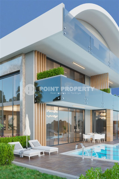 Luxury villas under construction in the center of Alanya, the possibility of obtaining Turkish citizenship-id-1148-photo-16