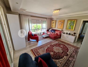 Меблированная трехкомнатная квартира, 130м², в 350м от моря в районе Алании Тосмур-id-2023-фото-5