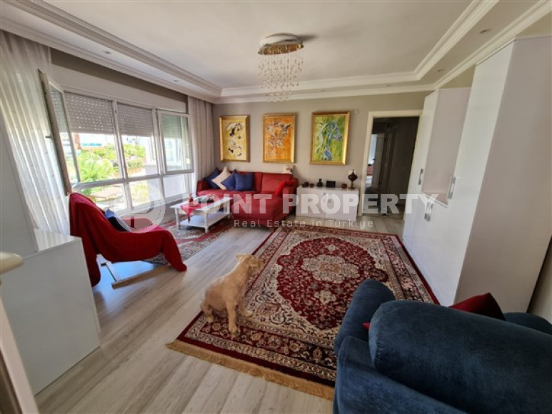 Меблированная трехкомнатная квартира, 130м², в 350м от моря в районе Алании Тосмур-id-2023-фото-6