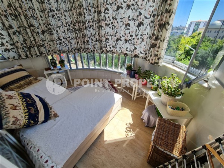 Меблированная трехкомнатная квартира, 130м², в 350м от моря в районе Алании Тосмур-id-2023-фото-15