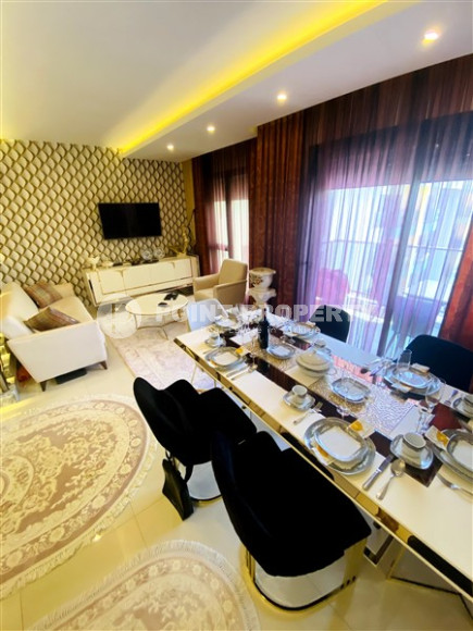 Элитная недвижимость: пентхаус 3+1, 135м², в новом комплексе премиум класса в Каргыджаке, Алания-id-2024-фото-8