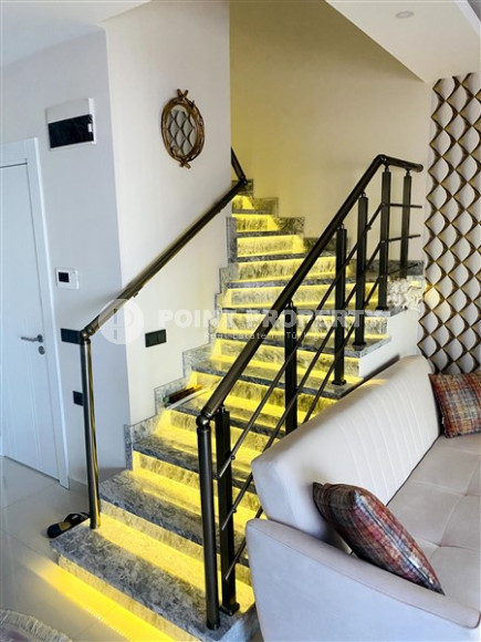 Элитная недвижимость: пентхаус 3+1, 135м², в новом комплексе премиум класса в Каргыджаке, Алания-id-2024-фото-11