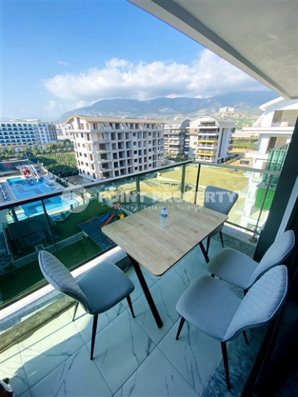 Элитная недвижимость: пентхаус 3+1, 135м², в новом комплексе премиум класса в Каргыджаке, Алания-id-2024-фото-13