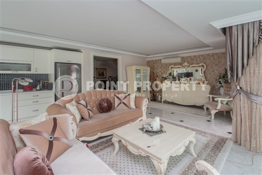 Фешенебельный пентхаус 4+1, 315м², на первой береговой линии в районе Тосмур, Алания-id-2025-фото-4