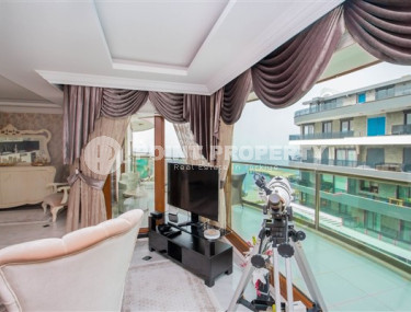 Фешенебельный пентхаус 4+1, 315м², на первой береговой линии в районе Тосмур, Алания-id-2025-фото-5