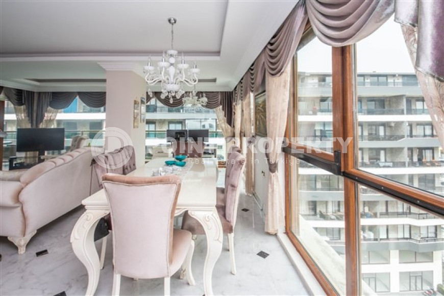 Фешенебельный пентхаус 4+1, 315м², на первой береговой линии в районе Тосмур, Алания-id-2025-фото-7