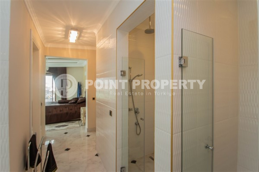 Фешенебельный пентхаус 4+1, 315м², на первой береговой линии в районе Тосмур, Алания-id-2025-фото-14