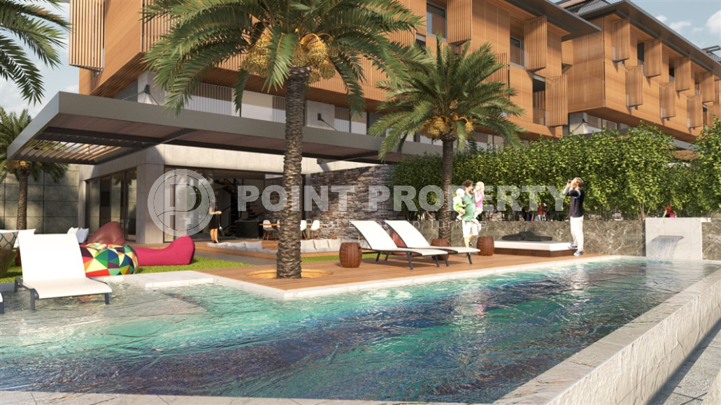 View apartments in installments with large layouts in the center of Alanya. Large layouts and apartments with private garden-id-1149-photo-2