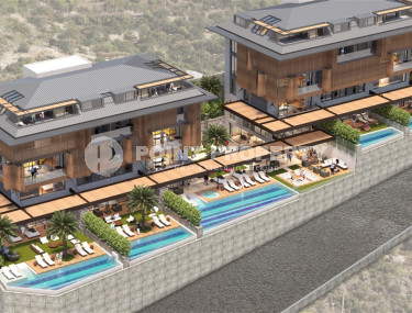 View apartments in installments with large layouts in the center of Alanya. Large layouts and apartments with private garden-id-1149-photo-3