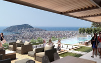 View apartments in installments with large layouts in the center of Alanya. Large layouts and apartments with private garden-id-1149-photo-4