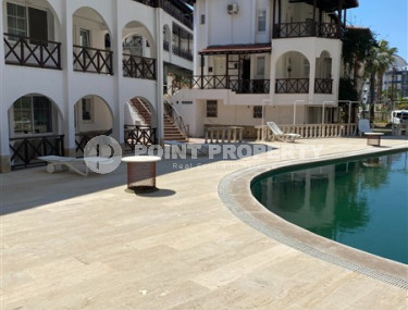 Садовый дуплекс 3+1, 130м², в уютном комплексе, в 250м от моря в районе Тосмур, Алания-id-2027-фото-2