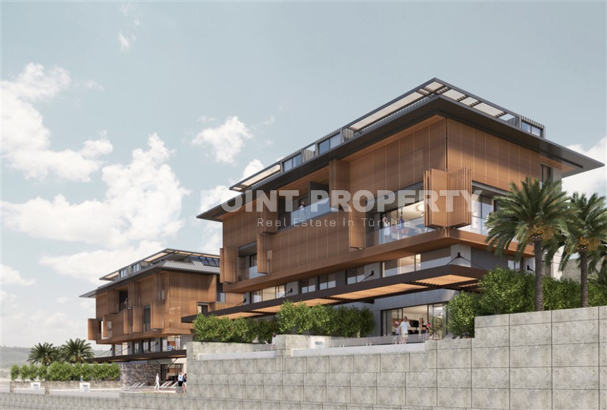 View apartments in installments with large layouts in the center of Alanya. Large layouts and apartments with private garden-id-1149-photo-7