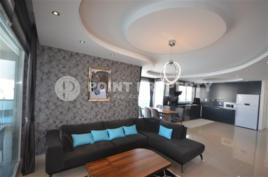 Видовой элегантный пентхаус 3+1, 270м², в резиденции с инфраструктурой в Тосмуре, Аланья-id-2028-фото-7