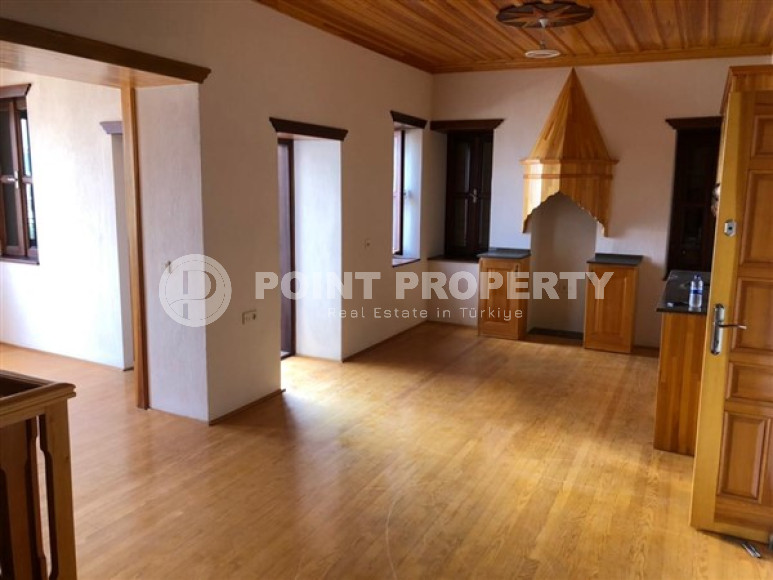 Двухэтажный дом с двумя спальнями, 140м², с садом, в центре Алании, в Кале, с потрясающим видом-id-2029-фото-5