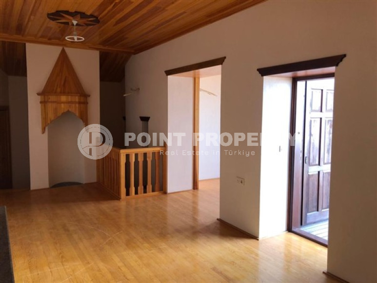 Двухэтажный дом с двумя спальнями, 140м², с садом, в центре Алании, в Кале, с потрясающим видом-id-2029-фото-12