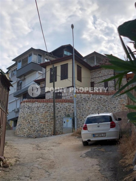 Двухэтажный дом с двумя спальнями, 140м², с садом, в центре Алании, в Кале, с потрясающим видом-id-2029-фото-22