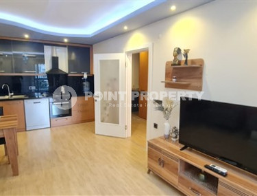 Меблированная квартира с двумя спальнями, 110м², не далеко от моря в Махмутларе, Алания-id-2030-фото-3