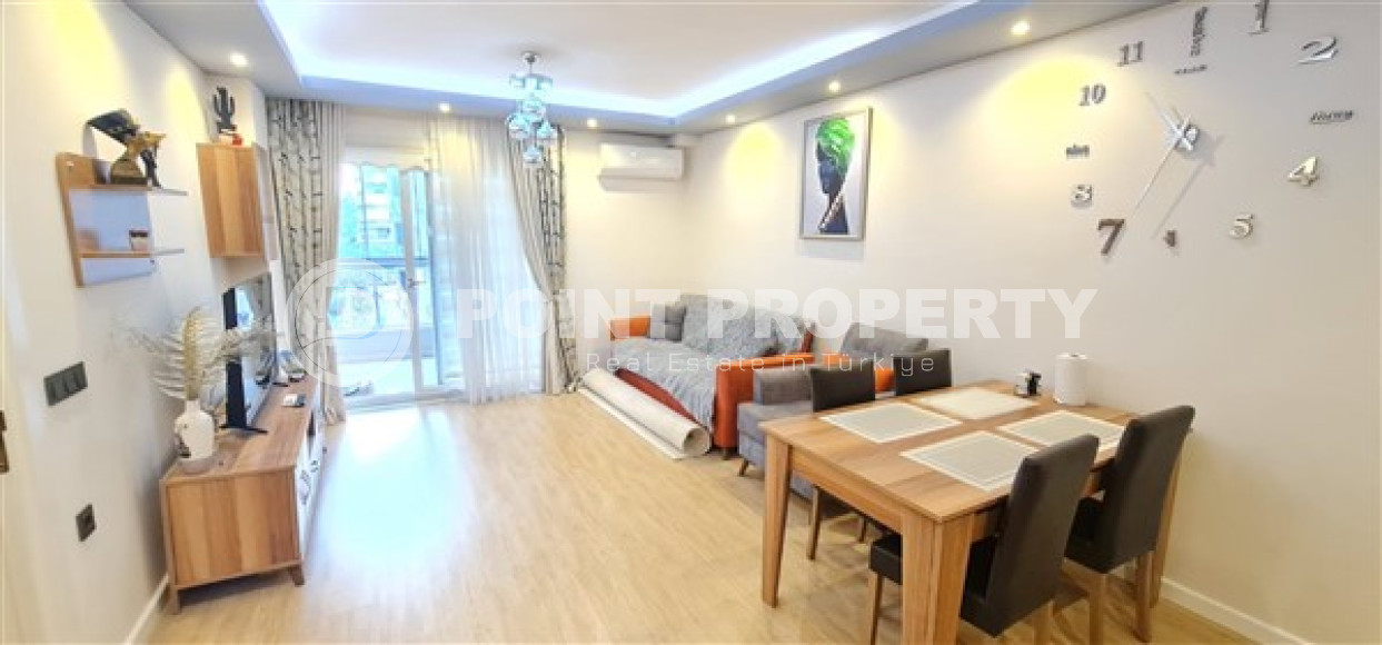 Меблированная квартира с двумя спальнями, 110м², не далеко от моря в Махмутларе, Алания-id-2030-фото-4