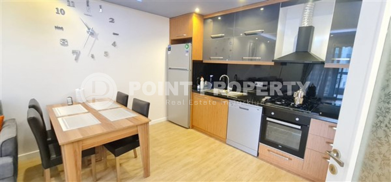 Меблированная квартира с двумя спальнями, 110м², не далеко от моря в Махмутларе, Алания-id-2030-фото-5