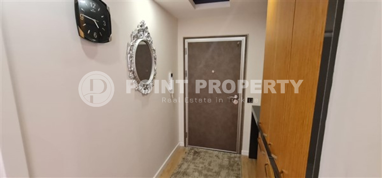 Меблированная квартира с двумя спальнями, 110м², не далеко от моря в Махмутларе, Алания-id-2030-фото-6