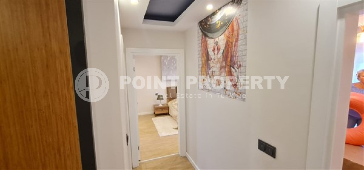 Меблированная квартира с двумя спальнями, 110м², не далеко от моря в Махмутларе, Алания-id-2030-фото-7